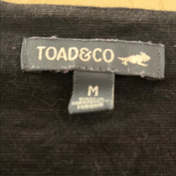 TOAD & CO Black Long Sleeve Dress - Picture 2 of 3